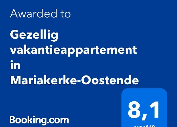 Gezellig In Mariakerke-oostende Lägenhet Oostende